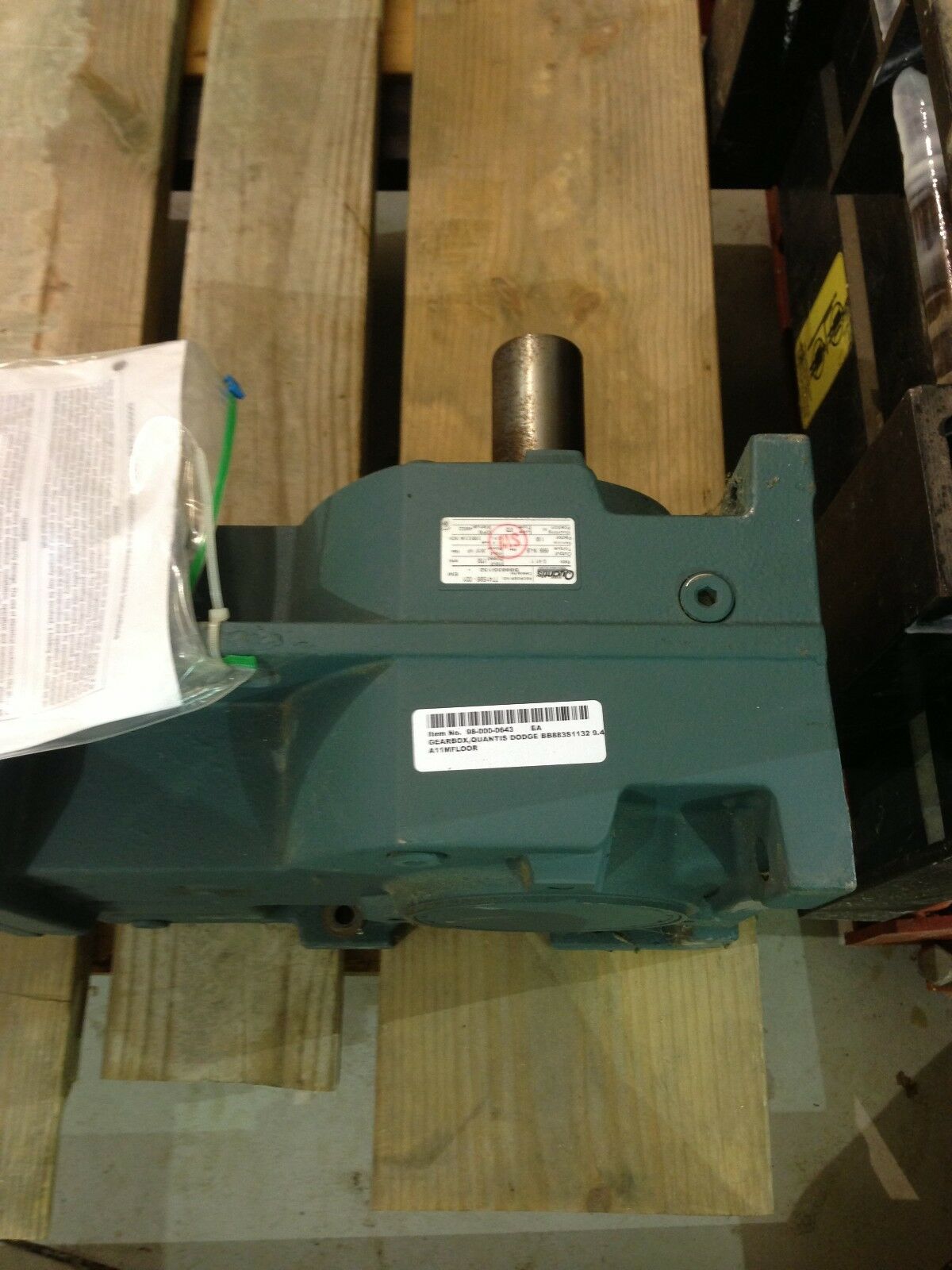 NEW DODGE QUANTIS GEAR REDUCER BB883SI132 20.57HP 9.41:1 RATIO SPEED REDUCER